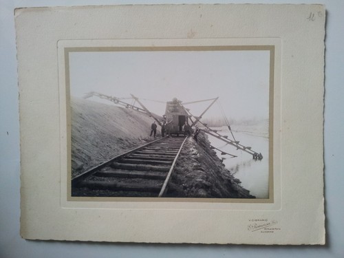 Dragueuse industrie c1920 - dragueuse,