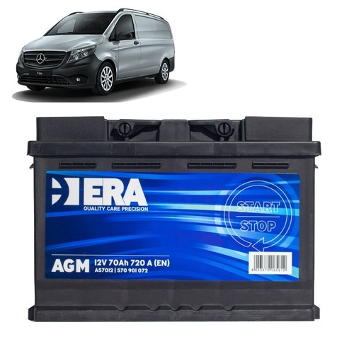Batteria 70ah per - a.g.m.,