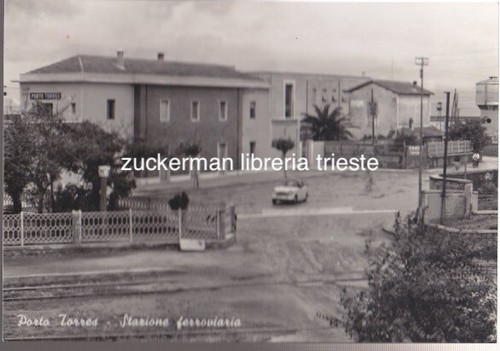 Cartolina porto torres sassari - porto,