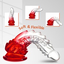 Waterproof-Dragon-Dildo-Suctio
