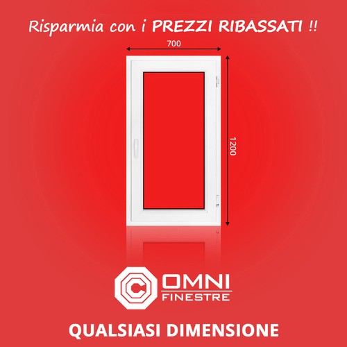 Finestre pvc misura - misura, bianco