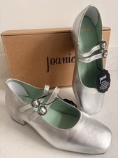 Scarpe Joanie argento pelle
