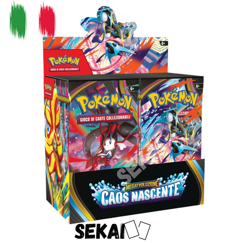 Pokemon caos nascente - nascente, box