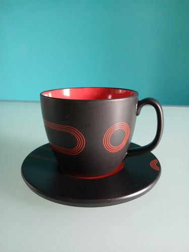 Ikea tazza piattino gres - "ikea",