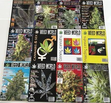 Lot ~12 Vtg Weed World