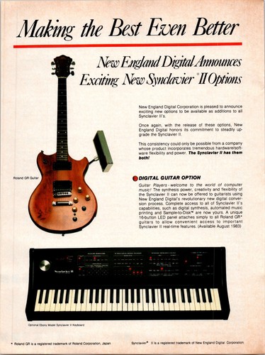 1983 roland guitar - •,