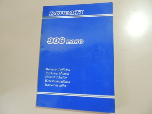 Ducati 906 paso 1990 manuale - ducati,