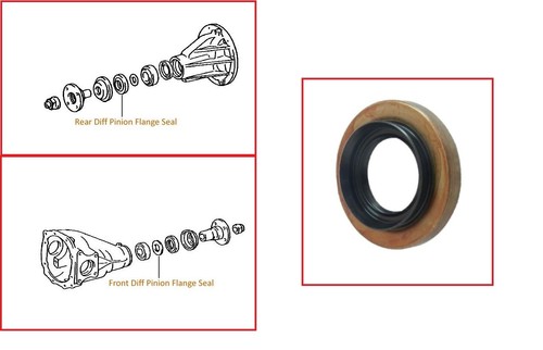 Guarnizione pignone diff - guarnizione,