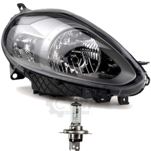 Faro alogeno destro per fiat - alogeno,