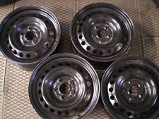 4 CERCHI FERRO NISSAN / RENAULT 6,5 X 16 COMPLETI DI SENSORE USATI