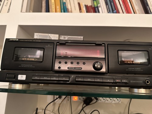 Doppio lettore cassette aiwa - lettore,
