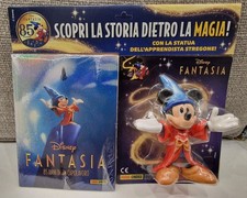 FANTASIA Volume 85 anni con statuetta Topolino Apprendista Stregone NUOVO RARO