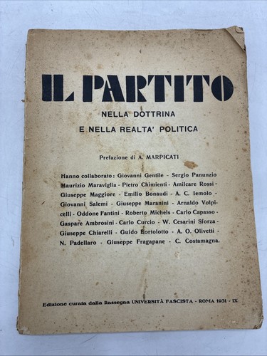 Partito nella dottrina - il,