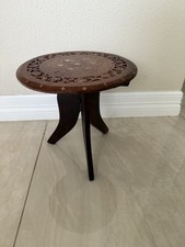 Tavolo piccolo accento pieghevole indiano