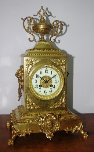 Antico orologio camino - orologio, da