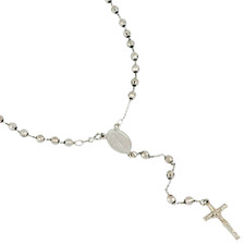 Rosario in Oro 750‰ BIANCO