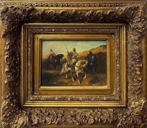 Dipinto olio orientalista - ad,