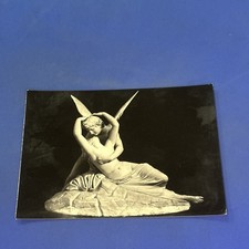 AMORE E PSICHE CANOVA VILLA CARLOTTA LAGO DI COMO - Bianco e nero Cartolina