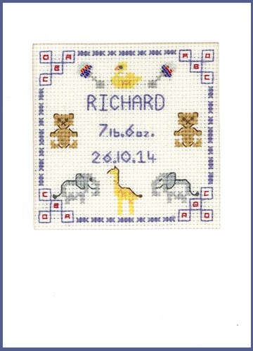 Biglietto auguri punto - , croce