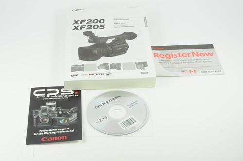 Canon xf200 xf205 instruction - canon,