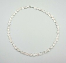 Quarzo Rosa Ovalkette Collana