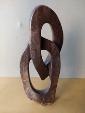 Scultura astratta in pietra Shona arte dello Zimbabwe