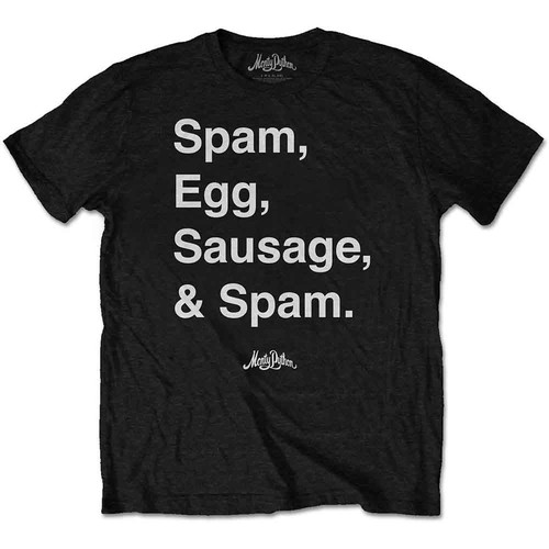 Monty python shirt uomo spam - monty,