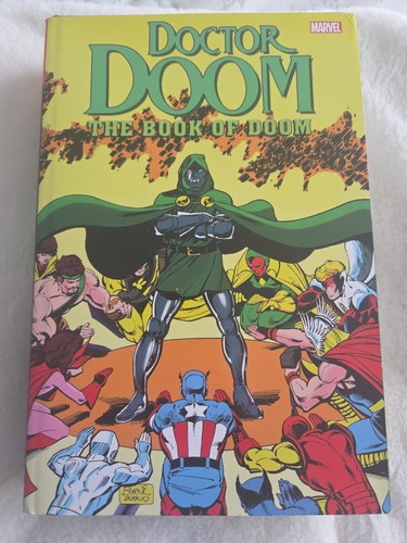 Doctor doom the book - book,