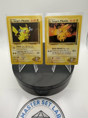 Pikachu lot surge s - 2x,