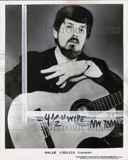 1968 Stampa Foto Chitarrista