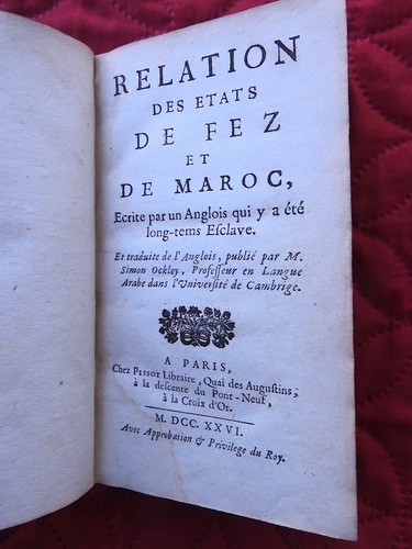 Voyage relation des etats - voyage,