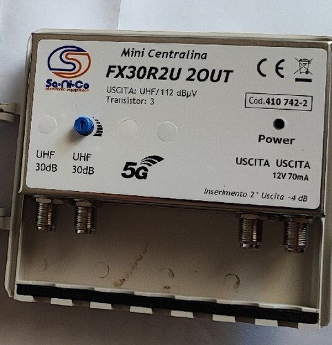 Amplificatore segnale tv - amplificatore, di