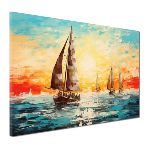 Quadro stampa tela navi - quadro, su