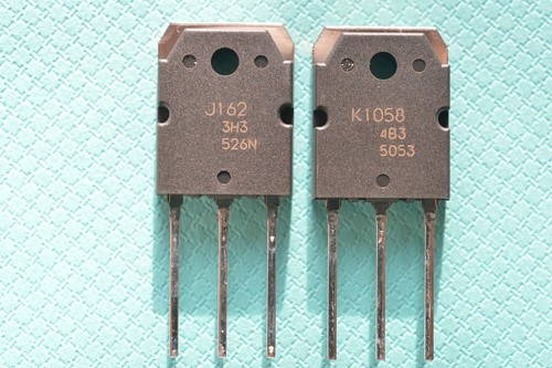 Coppia 2sk1058 2sj162 nos - /,