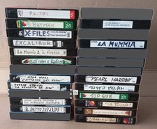 Lotto 18 cassette VHS 180/120
