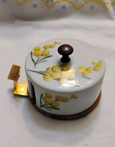 Scatola timbro vera vintage