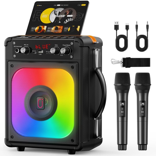 Hwwr karaoke con microfono - con, 2