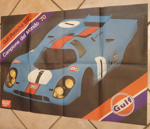 Vecchio poster autosprint gulf - poster,