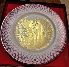 Piatto Decorativo Morbelli Oro
