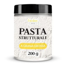Creative Deco Pasta Strutturale Grossolana 200g Massa Bianca Pasta Modellabile