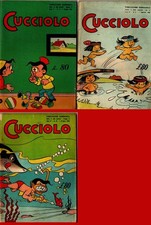 Cucciolo 3 11 e 19 LOTTO di 3