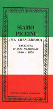 Siamo piccini (ma cresceremo). Raccolta d'inni nazionali 1846-1870. Amerighi Gug