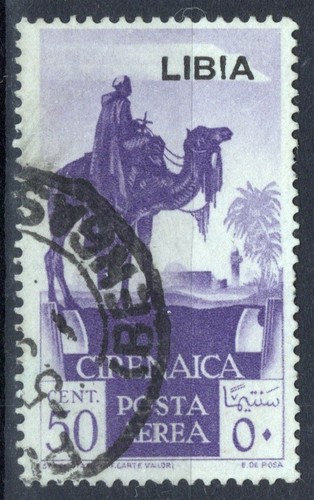 Colonie libia 1936 posta - colonie,