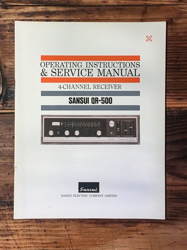Sansui 500 ricevitore - qr-500,
