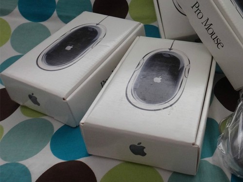 Apple pro mouse black - mouse,