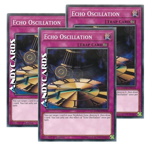Echo oscillation - echo, •