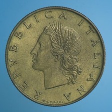 REPUBBLICA ITALIANA 20 LIRE 1959 MONETA BRONZO RARE COIN MONETE DA COLLEZIONE