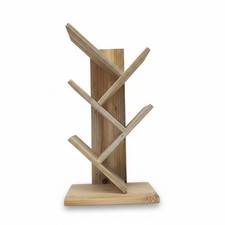 Libreria a forma di albero, a 5 livelli, per libri, CD, riviste, DVD LD004