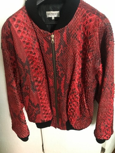 Bluson pitone rosso - bluson,