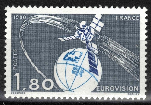 Francia 1980 eurovisione mnh - 1980, mnh**